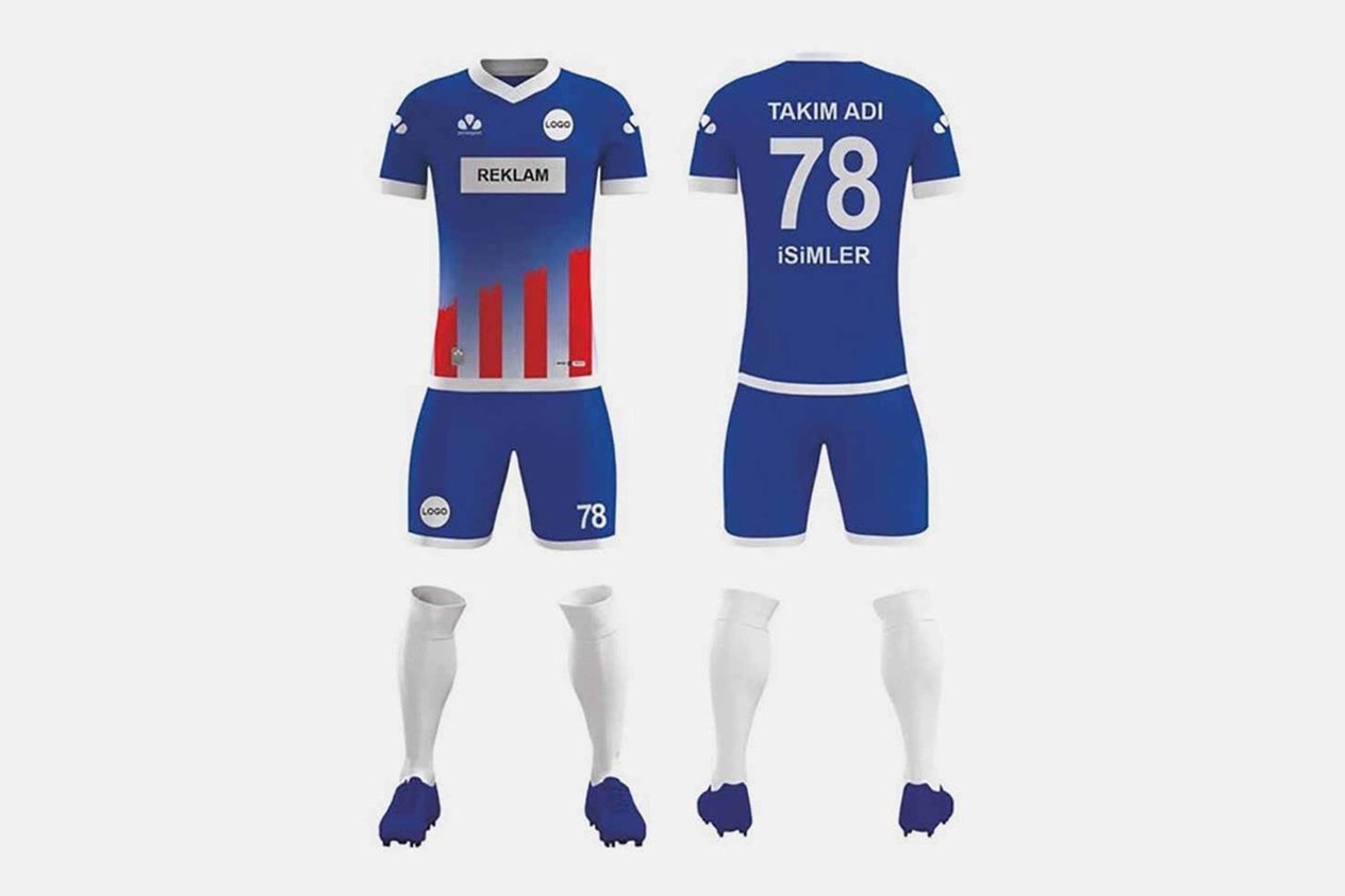 Zeroo ZFD043 Dijital Futbol Forma Takımı