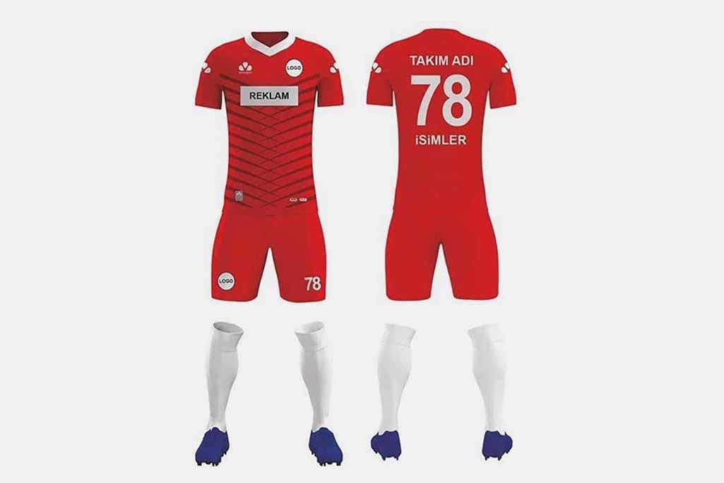 Zeroo ZFD025 Dijital Futbol Forma Takımı