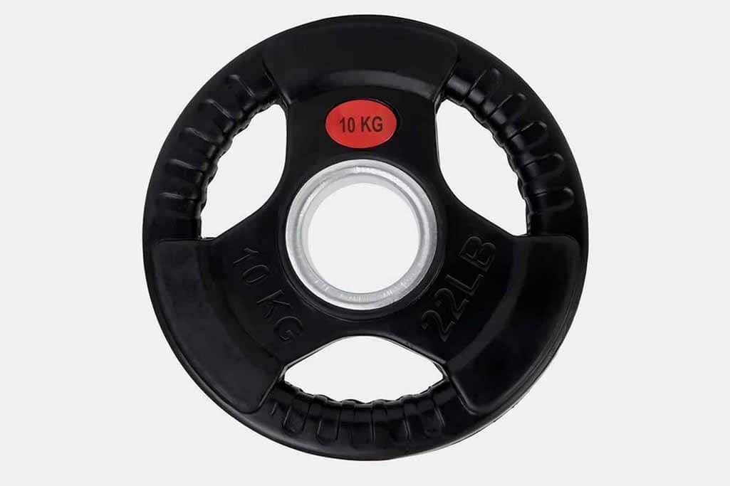 Yüksek Kaliteli Kauçuk Malzeme: Helix H-KKOP10KG Kauçuk Kaplı Olimpik Plaka 10 KG