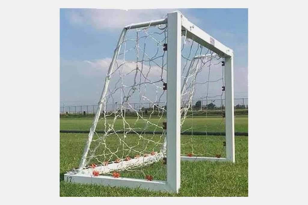 "Bayspor Metal Minyatür Kale Direği: 80x120x60 cm - Kompakt ve Dayanıklı Spor Ekipmanı"