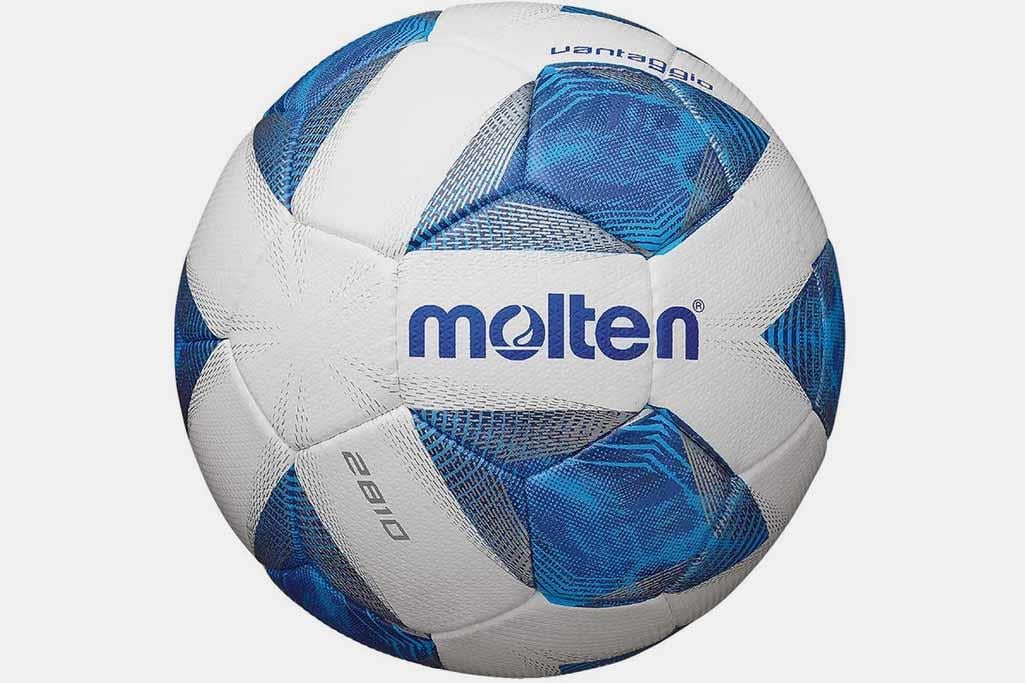 Molten F5A2810 Mat Pu Deri El Dikişli Halı Saha Çim Futbol Topu No:5