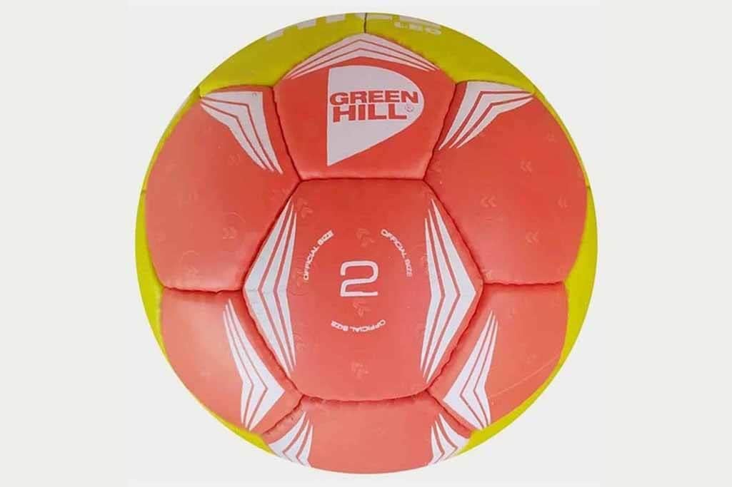 Green Hill Kırmızı Sarı Hentbol Topu No: 2 - Kaliteli Malzeme ve Hassas Kontrol için Mükemmel Seçenek