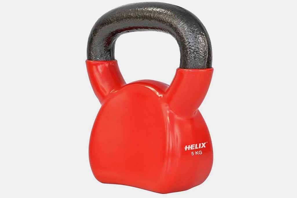 Profesyonel Egzersizler İçin: Helix 5 KG Vinyl Kettlebell ile Üst Düzey Performans Elde Edin