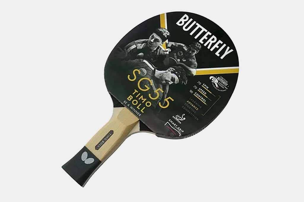 "Butterfly Timo Boll Smart Grip SG55 Akıllı Sap Masa Tenisi Raketi - Teknoloji ve Oyunu Bir Araya Getirin"