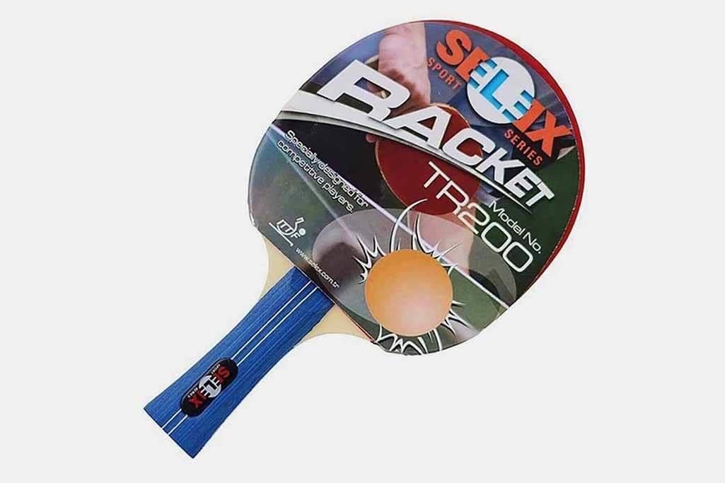 "Selex TR 200: I.T.T.F Onaylı Masa Tenisi Raketi - Profesyonel Performans ve Kontrol"