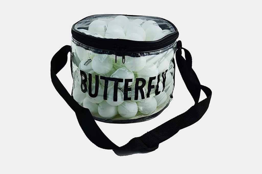"Antrenman Performansınızı Artırın: Butterfly Training Balls 100'lü Çanta - Beyaz Renk Seçeneği"