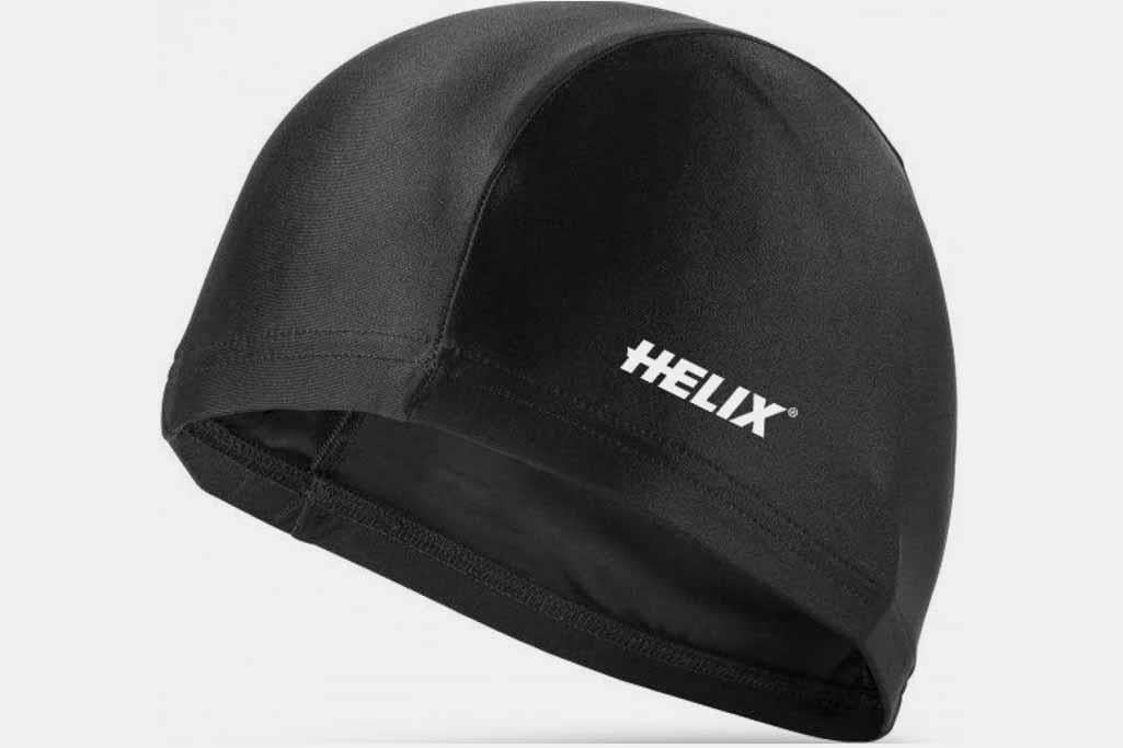 Helix Likralı Yüzücü Bonesi - Siyah