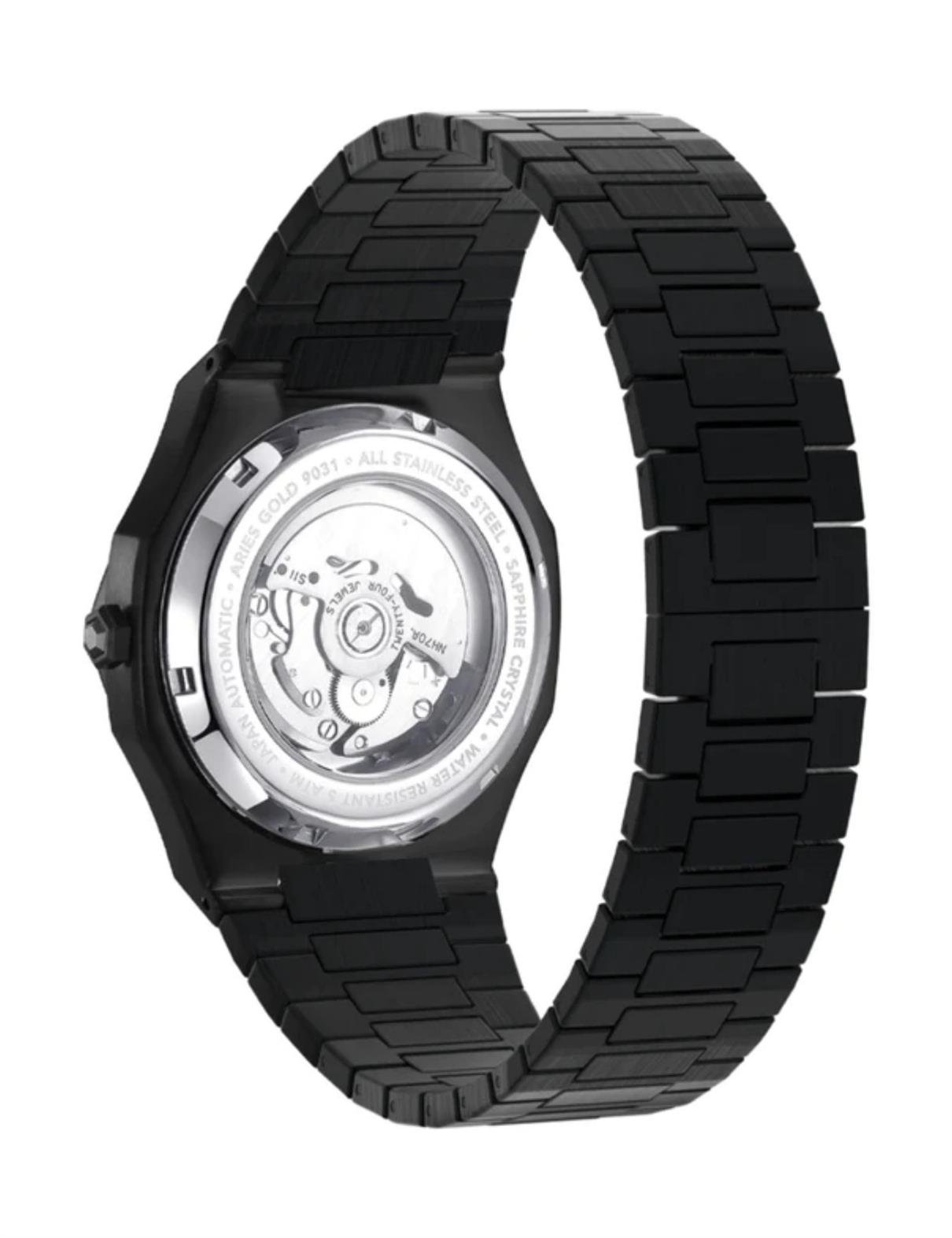 ARIES GOLD G 9031 BK-GN Erkek Kol Saati