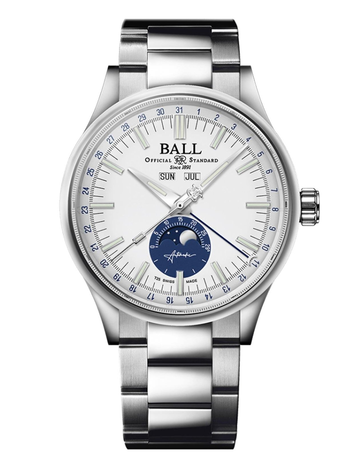 BALL NM3016C-S1J-WH Erkek Kol Saati