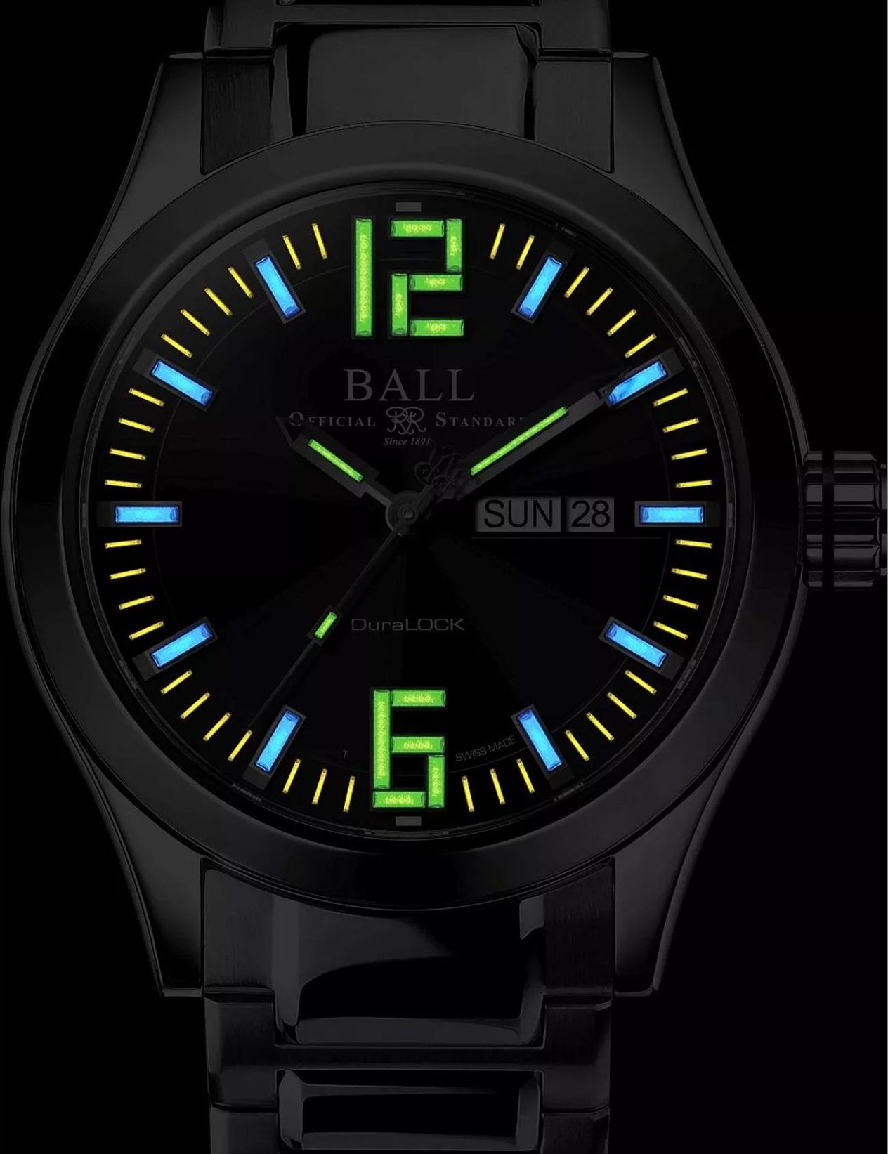 BALL NM2028C-S12A-BK Erkek Kol Saati