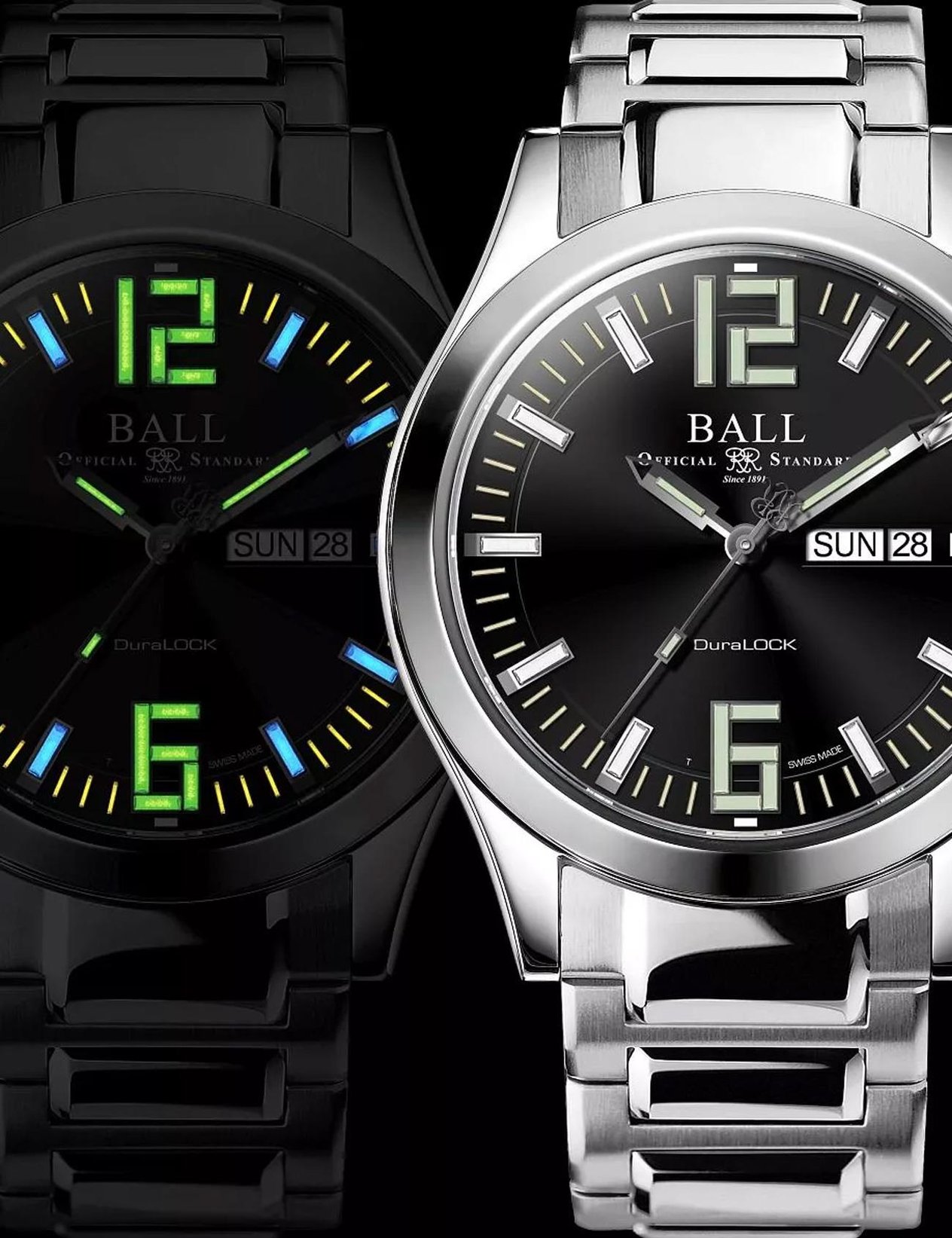 BALL NM2028C-S12A-BK Erkek Kol Saati