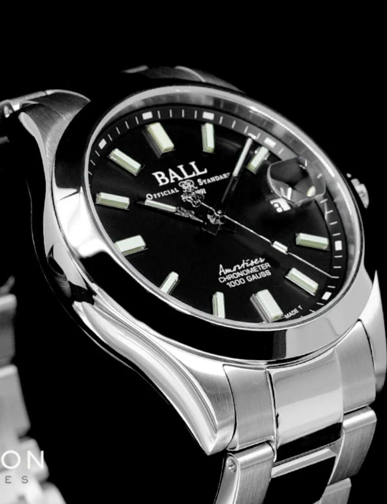 BALL NM3000C-S2C-BK Erkek Kol Saati