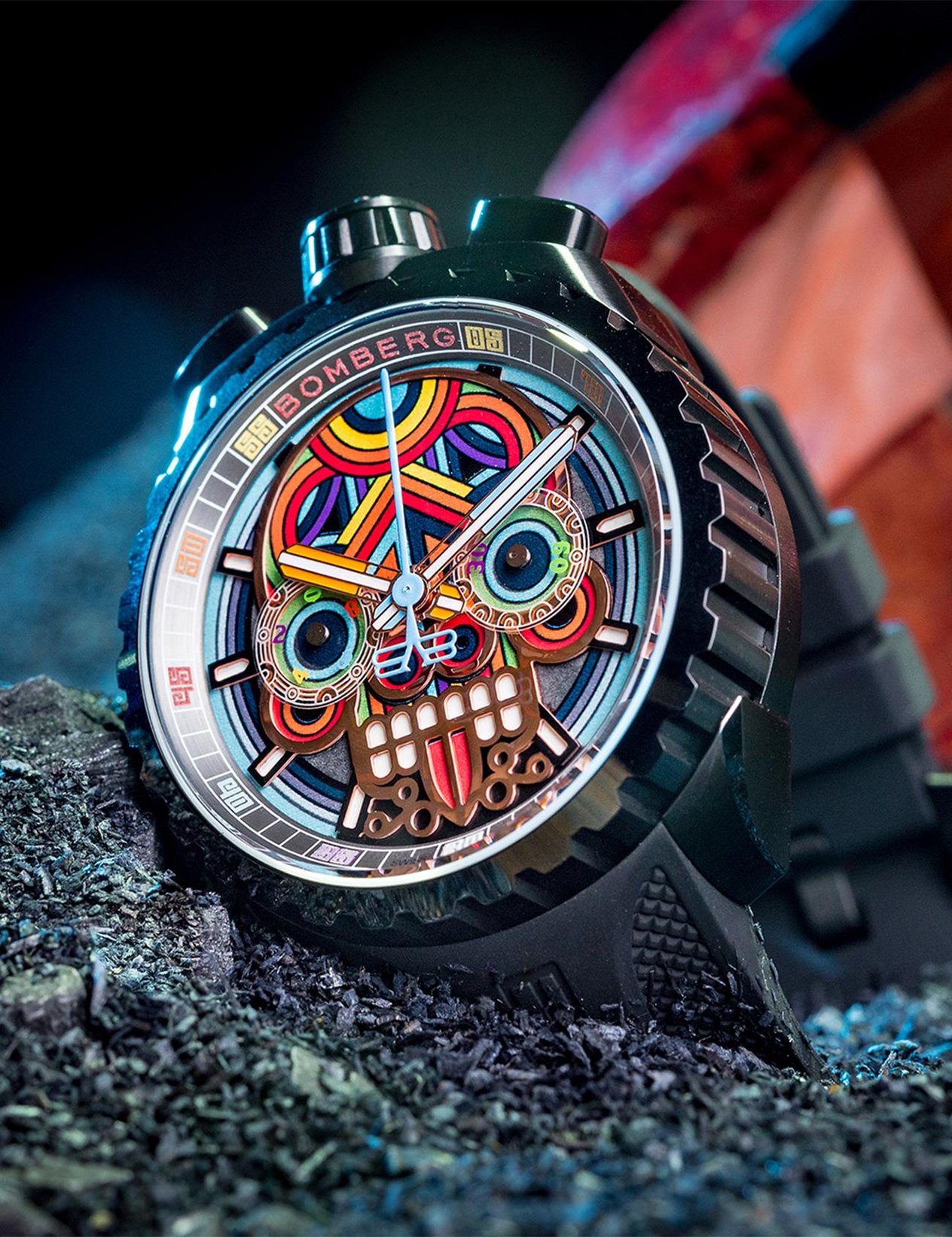 BOMBERG BS45CHPBA.MAYA-4.11 Erkek Kol Saati