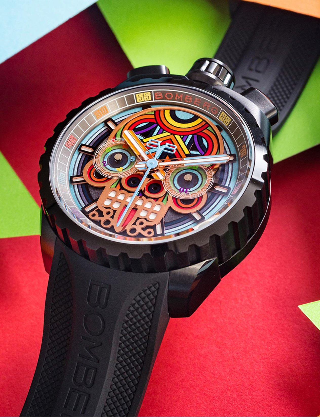 BOMBERG BS45CHPBA.MAYA-4.11 Erkek Kol Saati