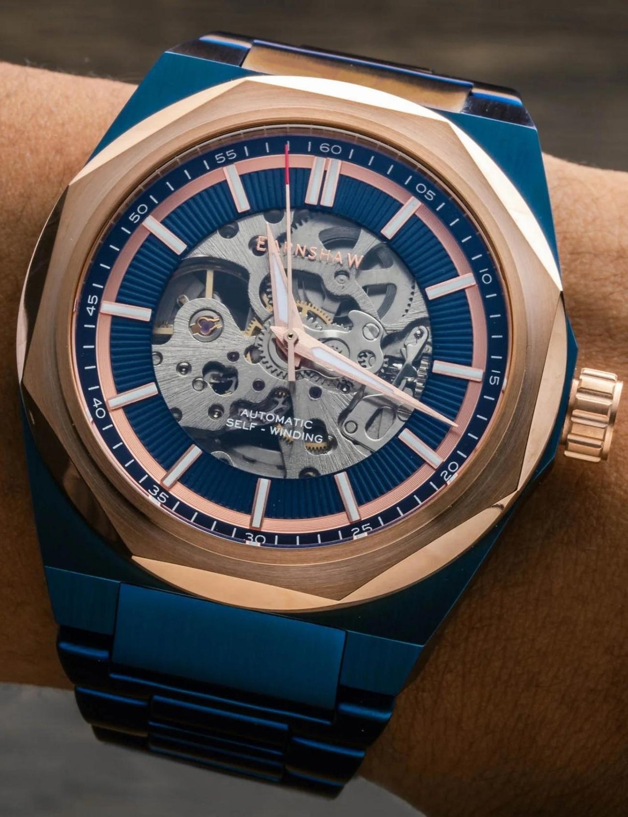 EARNSHAW ES-8182-EE 50 Erkek Kol Saati