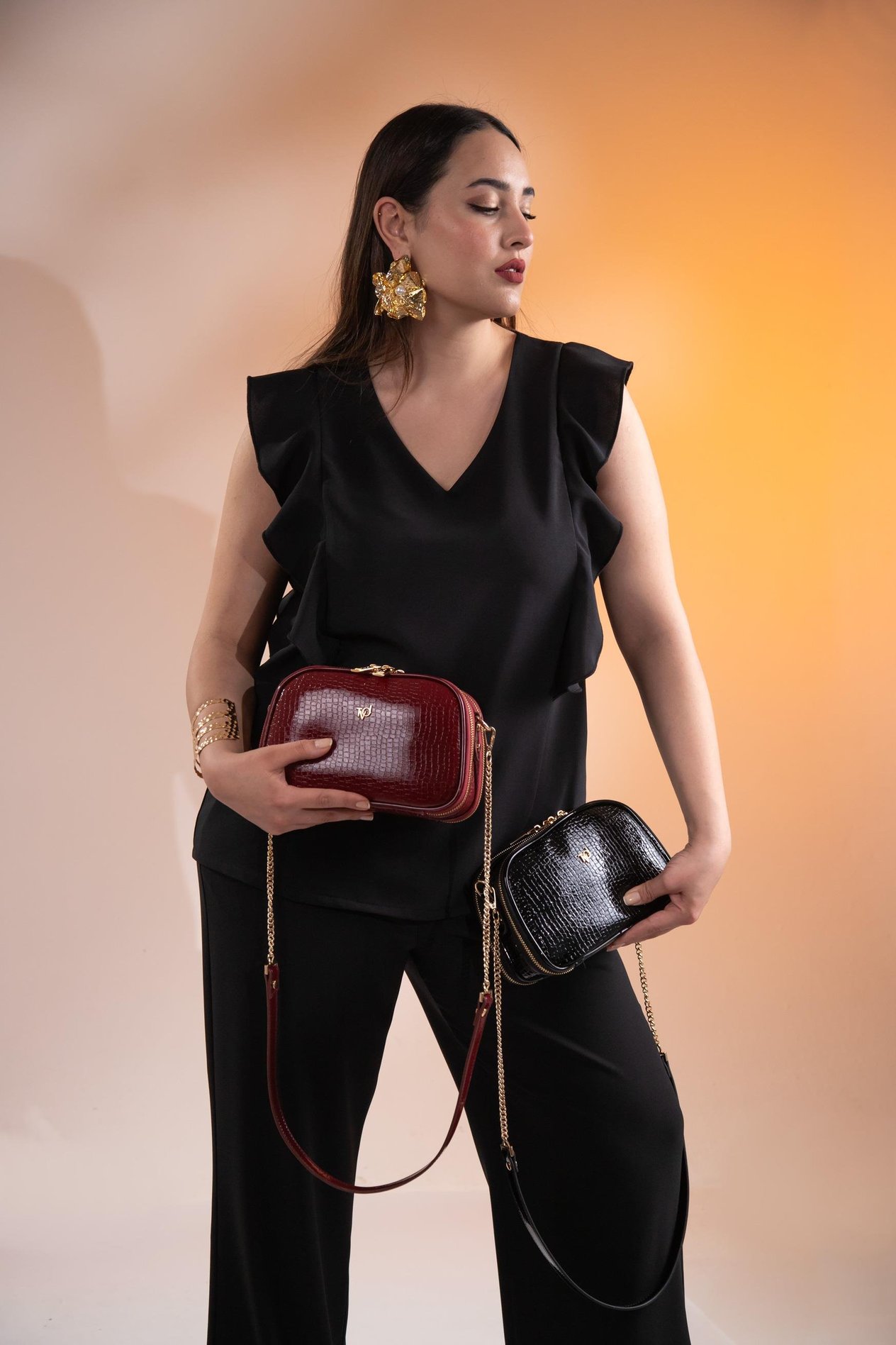 Büyük Beden 222ad3042 Çanta Bordo
