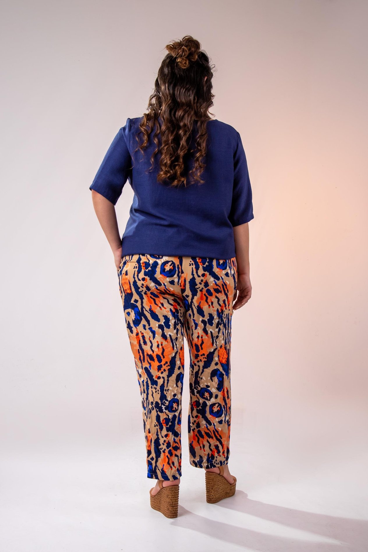 Büyük Beden 333974  Pantolon  Lacivert