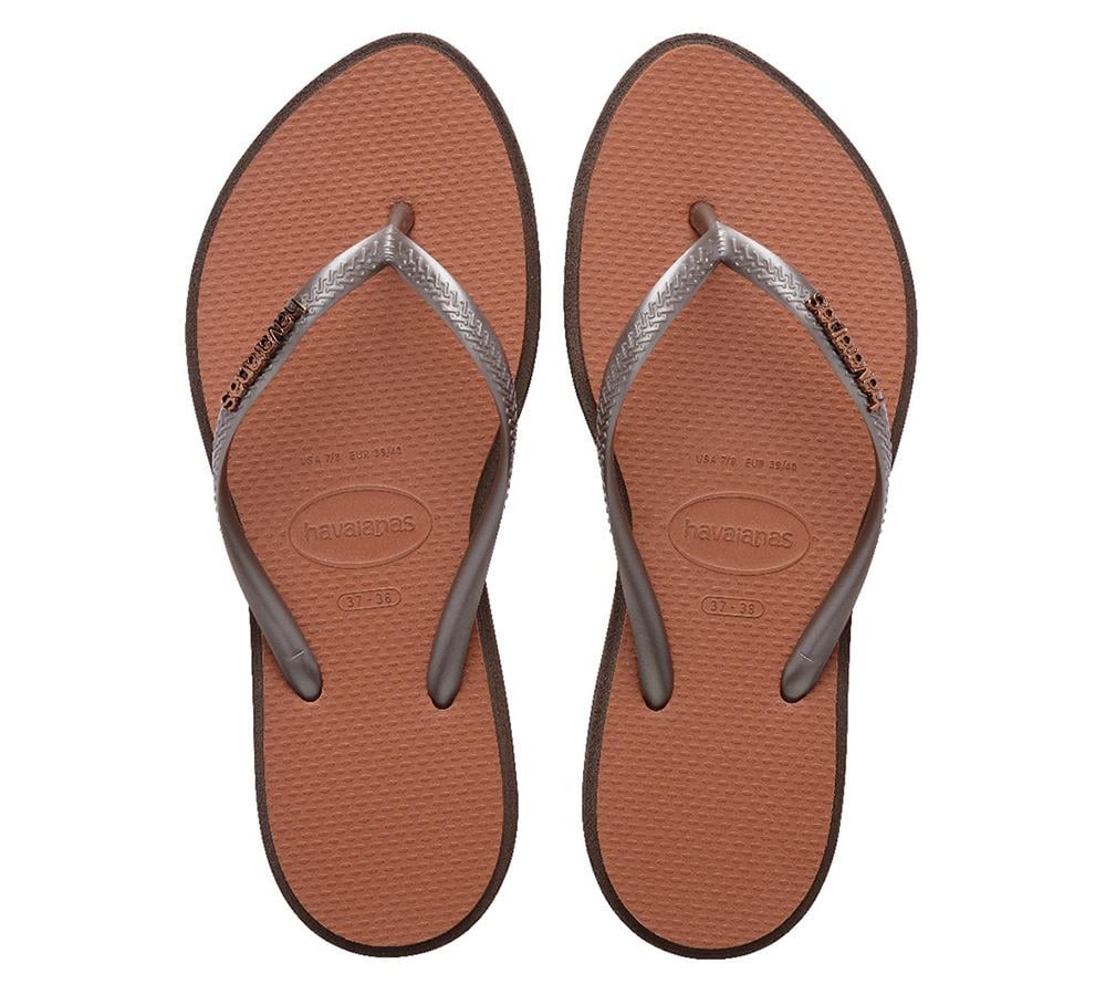 HAVAİANAS SLIM POINT KADIN KAHVERENGİ TERLİK 4149584