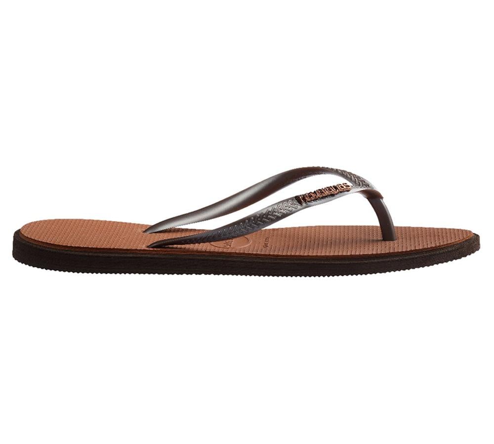 HAVAİANAS SLIM POINT KADIN KAHVERENGİ TERLİK 4149584