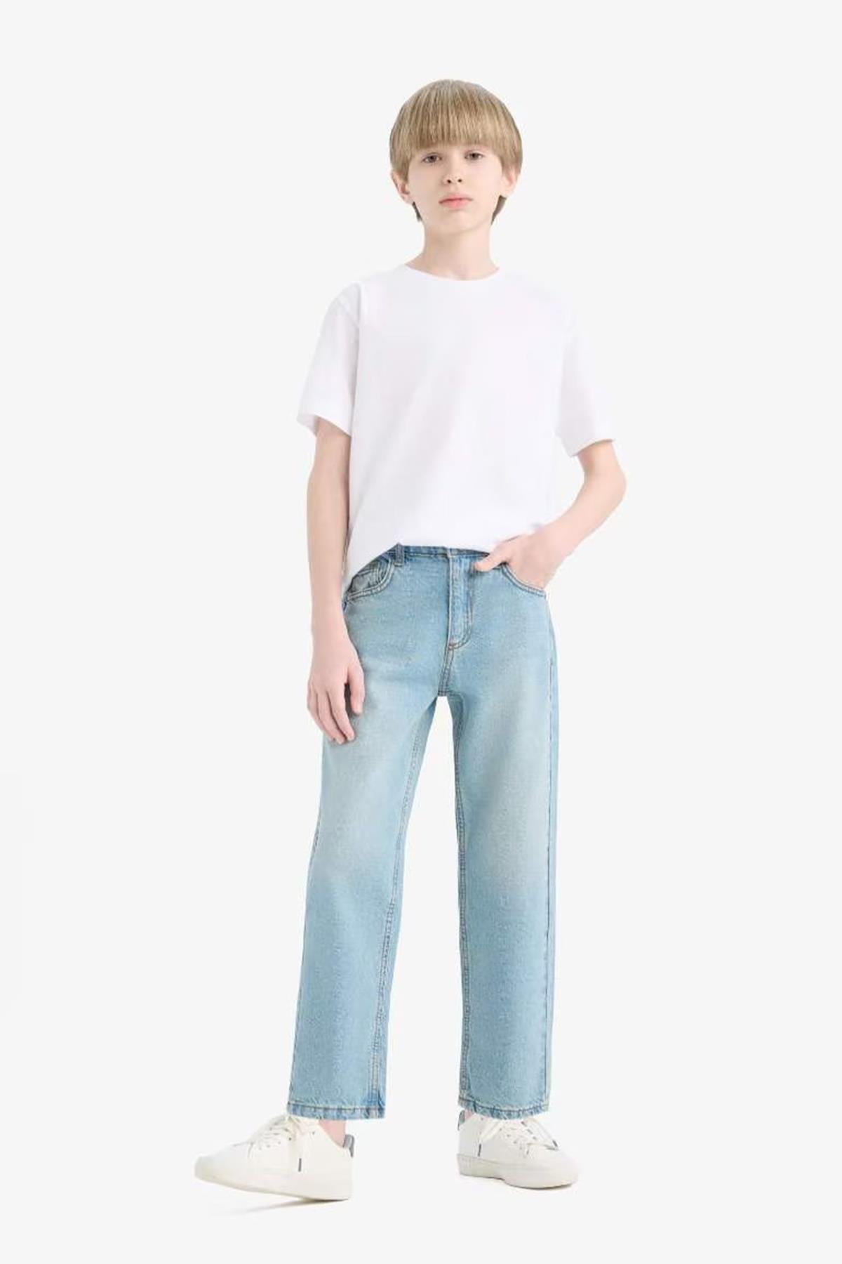 Defacto Erkek Çocuk Jean Pantolon D9012A8Tra
