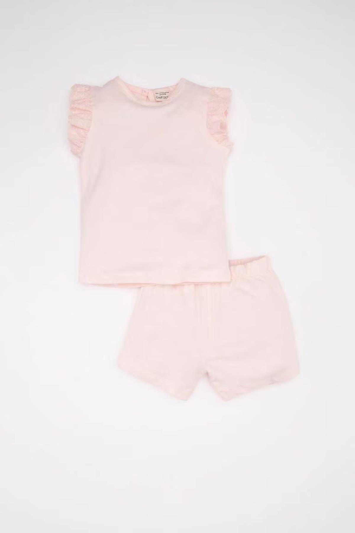 Defacto Kız Bebek Pijama Takımı C5067A5Aaa