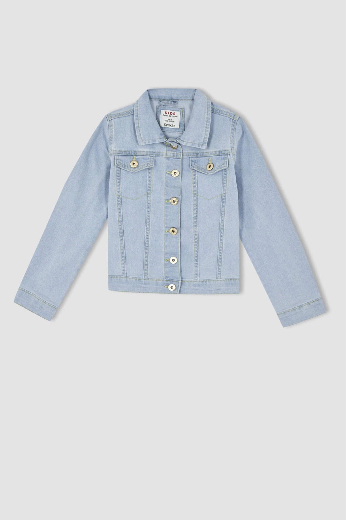 Defacto Kız Çocuk Jean Ceket T3202A6Tra