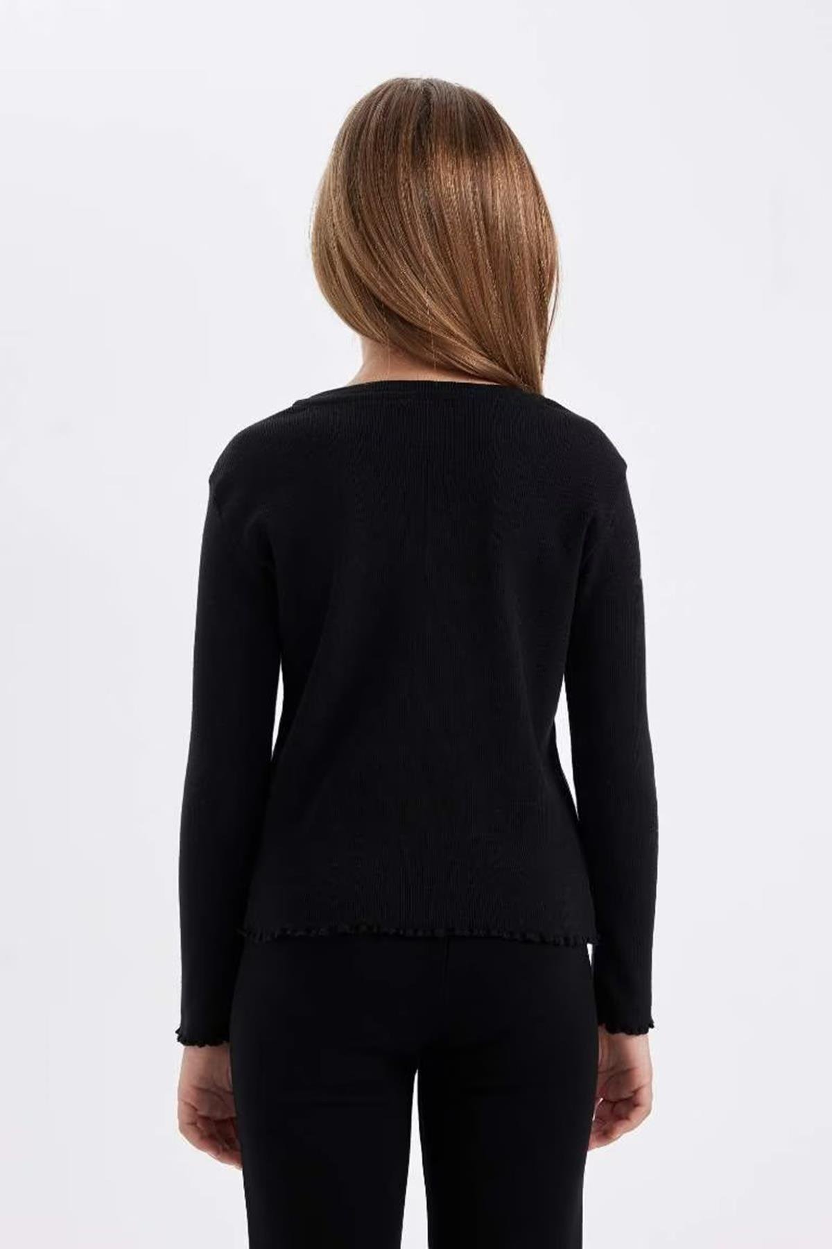 Defacto Kız Çocuk Sweat B2387A8Trd
