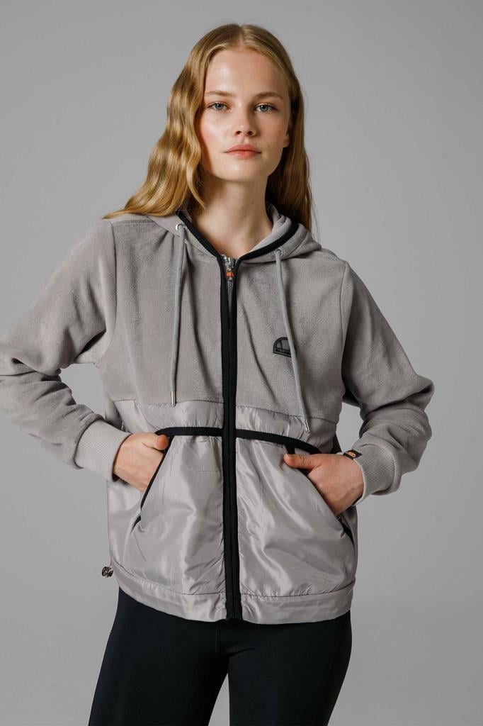 Ellesse Fermuarlı Kapüşonlu Kadın Sweat EF188-GI