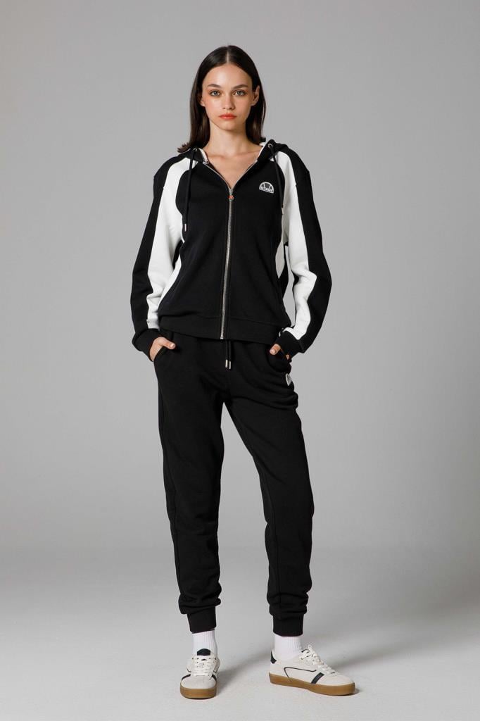 Ellesse Fermuarlı Kapüşonlu Kadın Sweat EF198-BK