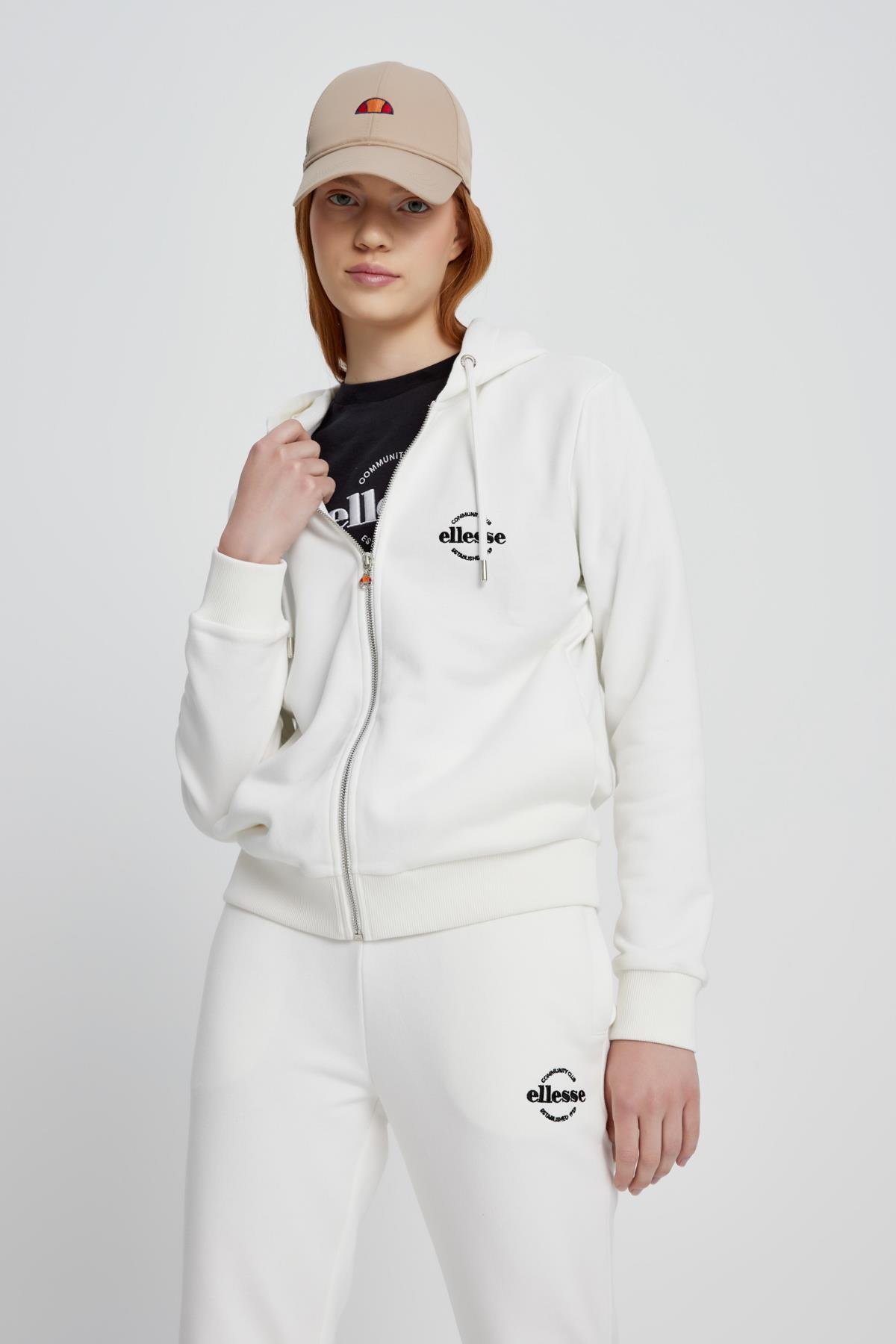 Ellesse Kadın Kapüşonlu Sweatshirt EF038-ECR