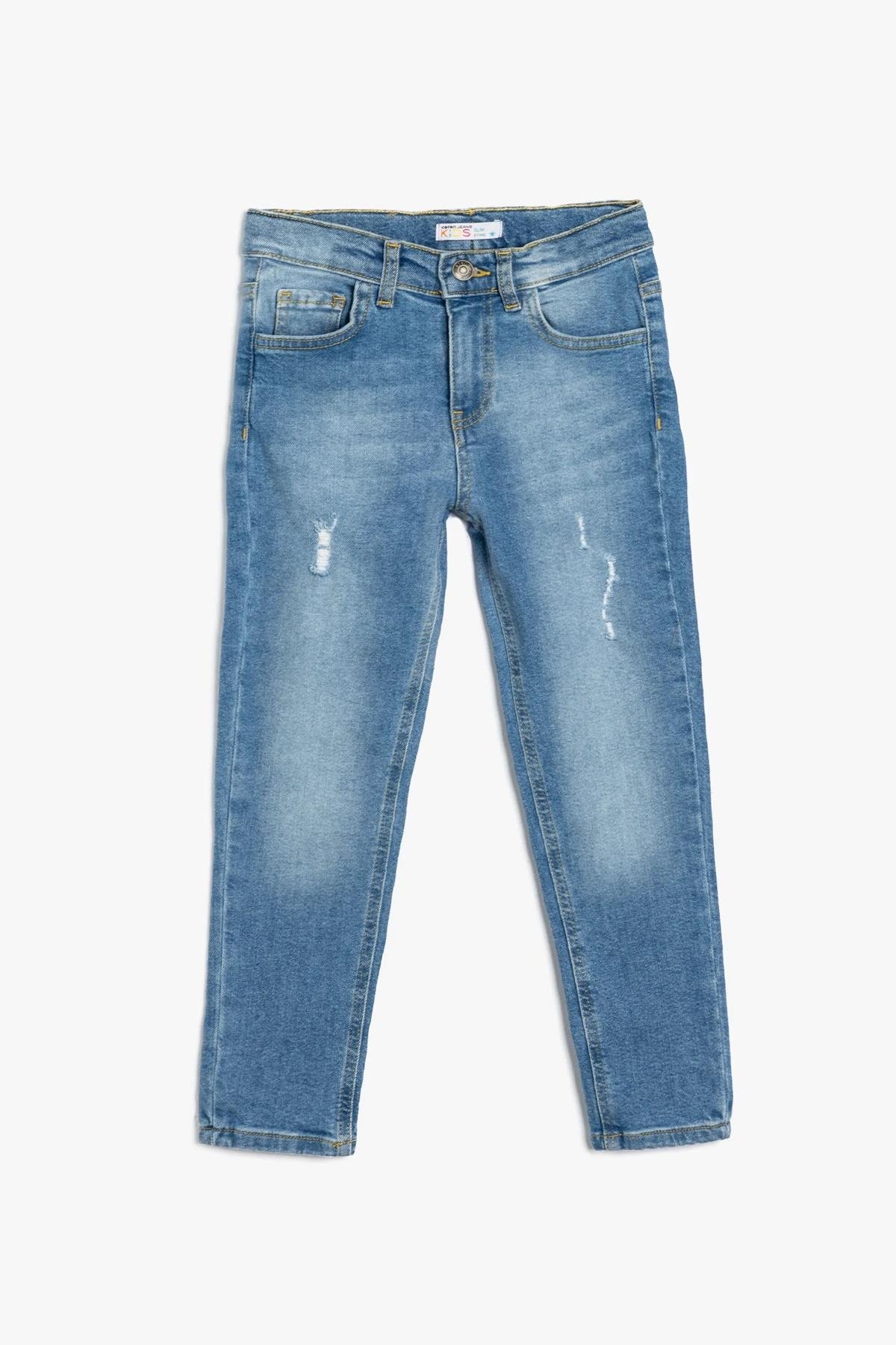 Koton Erkek Çocuk Jean Pantolon 5Wkb40008Tdmıd