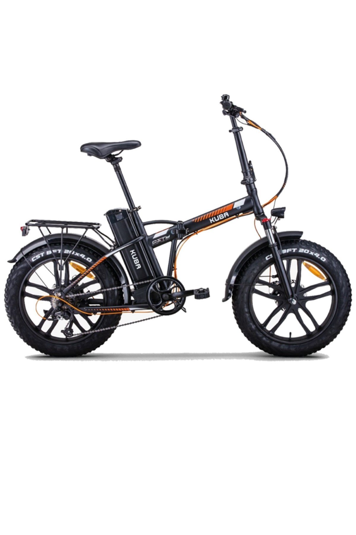 Kuba Siyah Elektrikli Bisiklet City Pro
