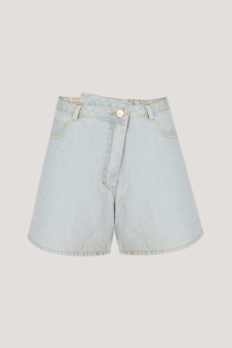 SORBE'ShortsTHE CROSSED DENIM SHORT