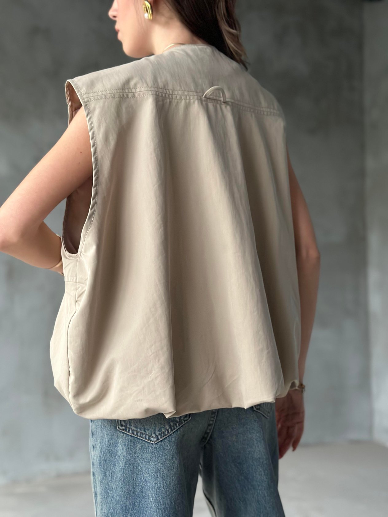 Hardy Bomber Yelek - Bej - Dominatrend