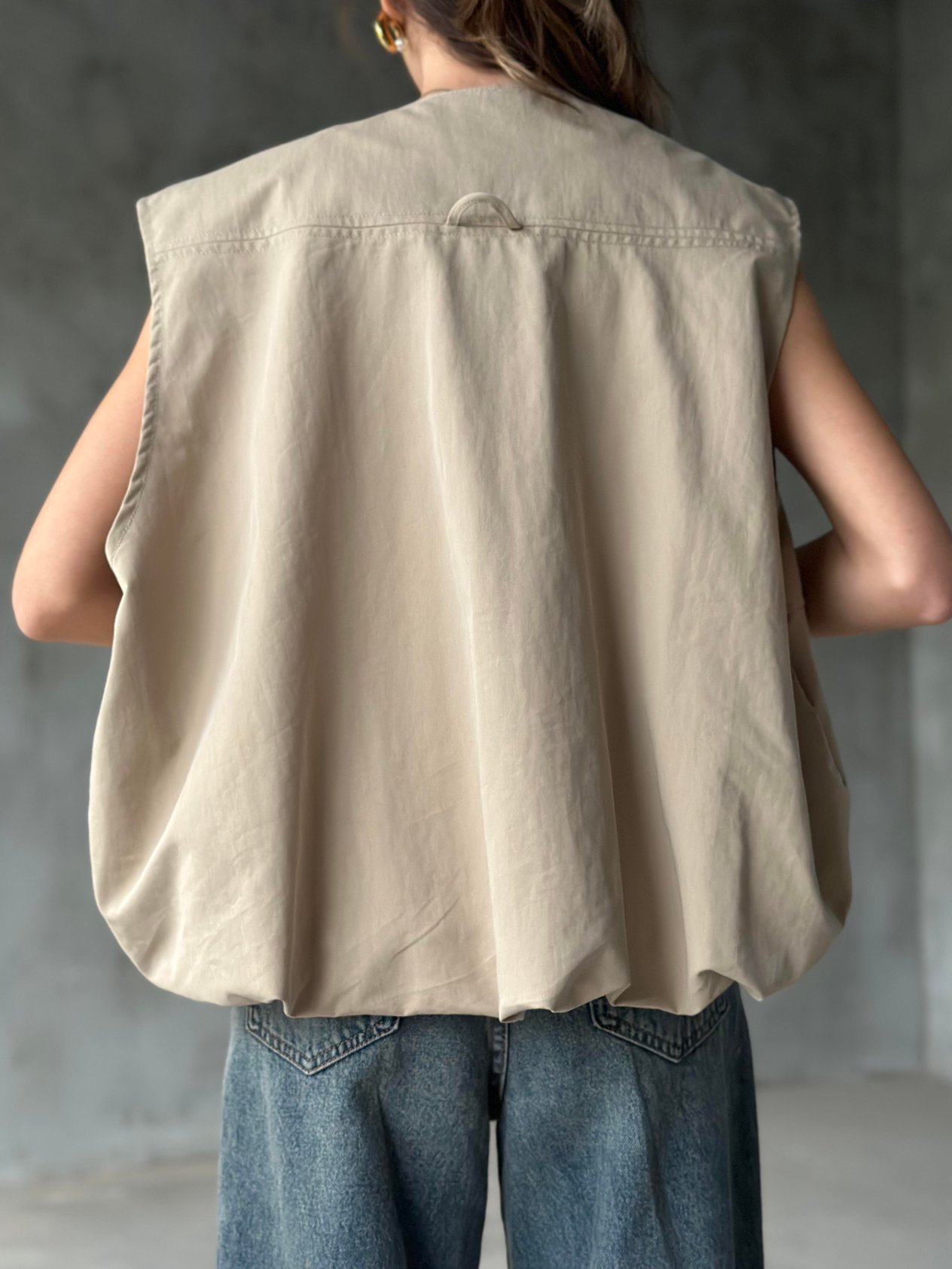 Hardy Bomber Yelek - Bej - Dominatrend