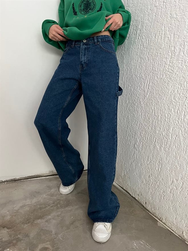 Kargo Jean Düşük Bel - Lacivert - Dominatrend