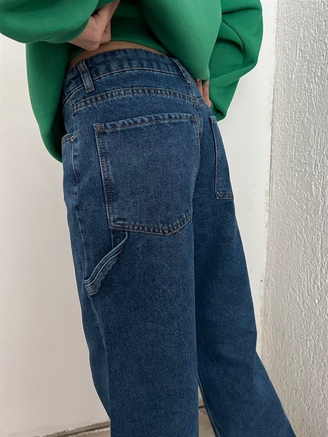 Kargo Jean Düşük Bel - Lacivert - Dominatrend