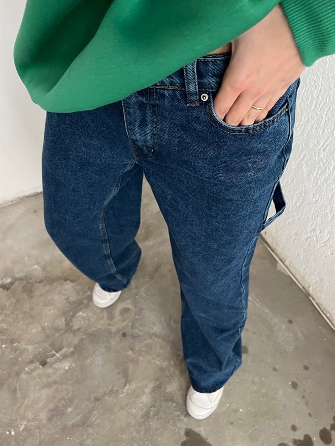 Kargo Jean Düşük Bel - Lacivert - Dominatrend