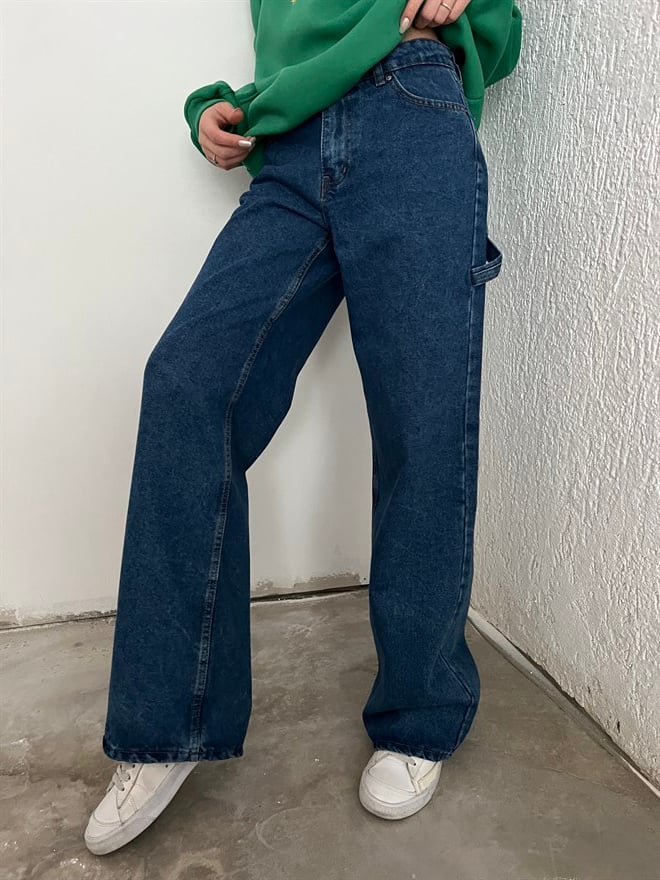 Kargo Jean Düşük Bel - Lacivert - Dominatrend