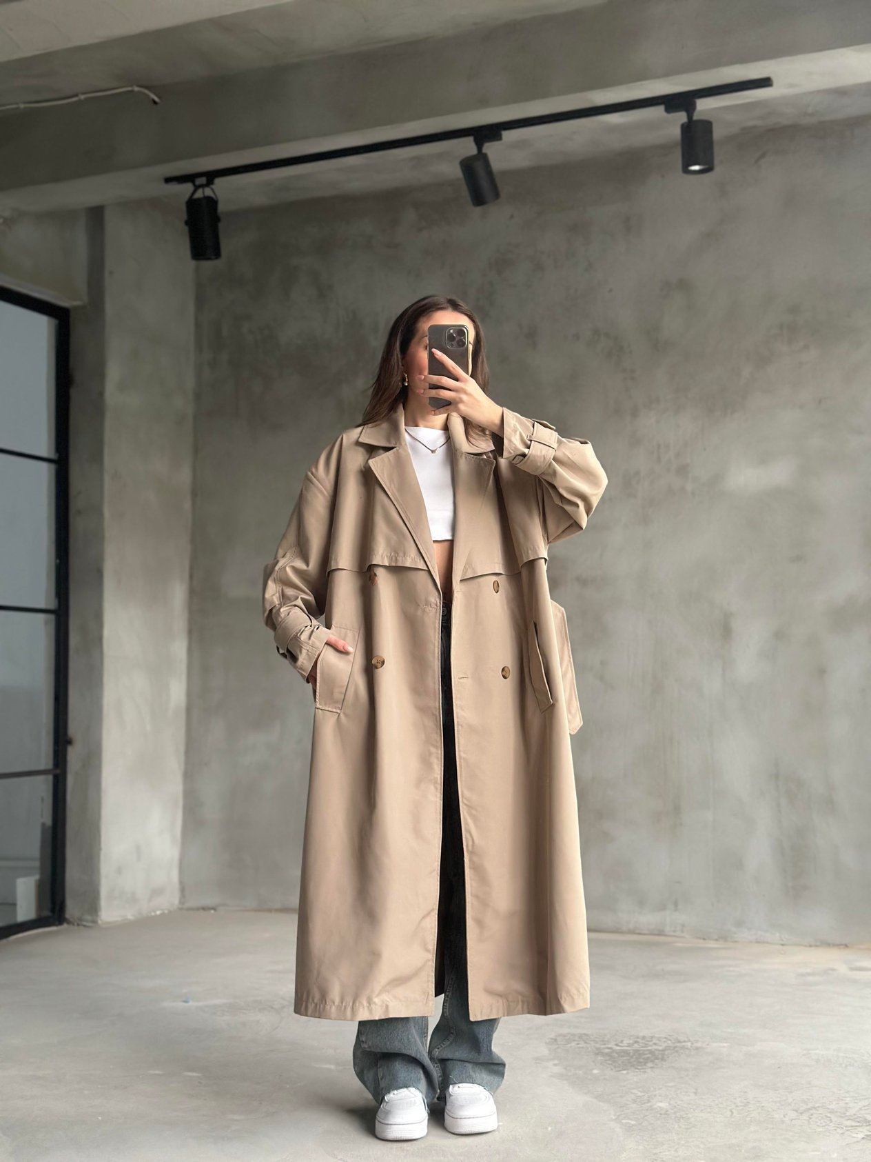 Premium Oversize Trençkot - Dominatrend