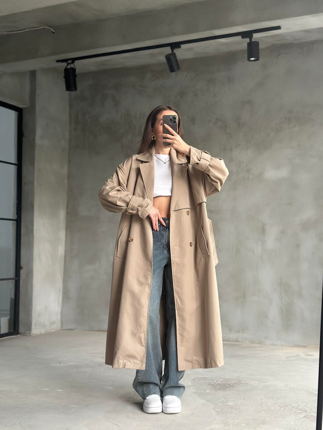Premium Oversize Trençkot - Dominatrend