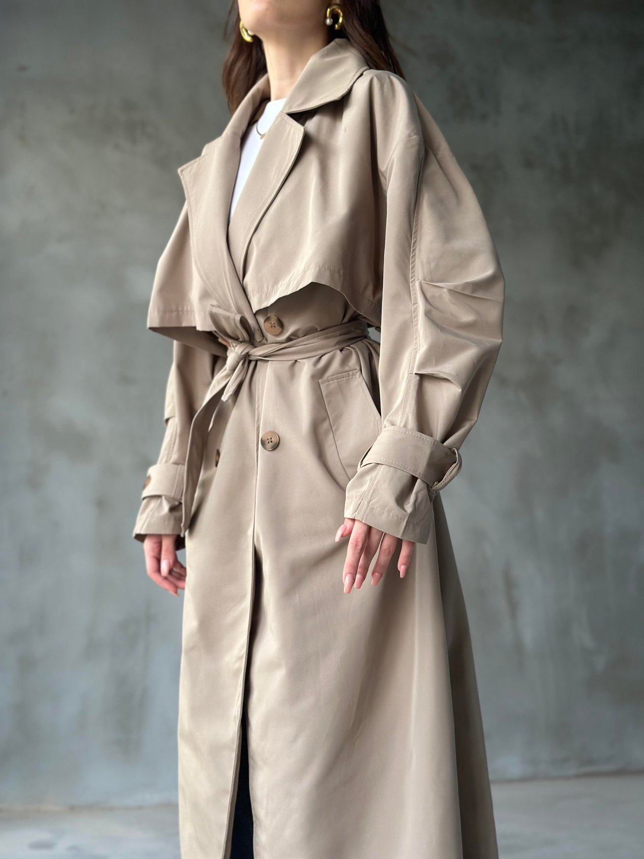 Premium Oversize Trençkot - Dominatrend