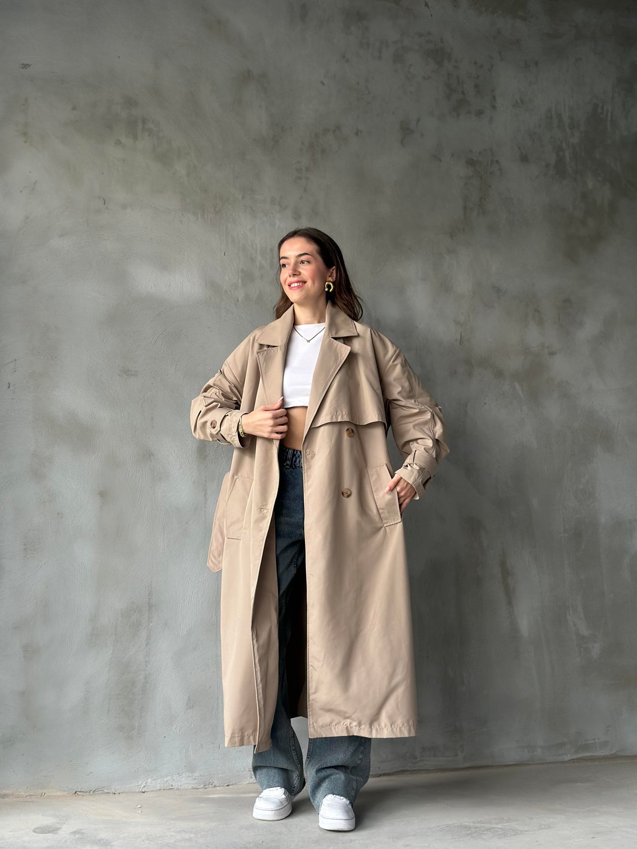 Premium Oversize Trençkot - Dominatrend