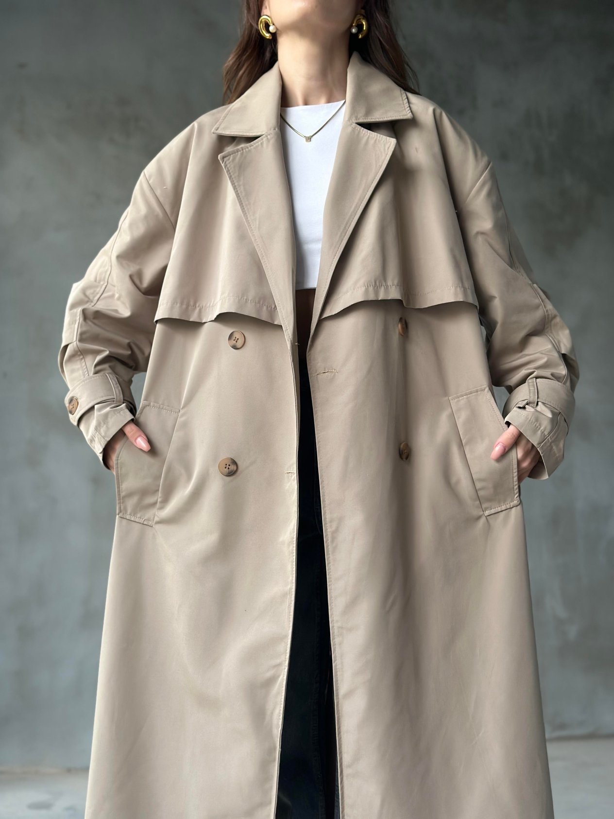 Premium Oversize Trençkot - Dominatrend
