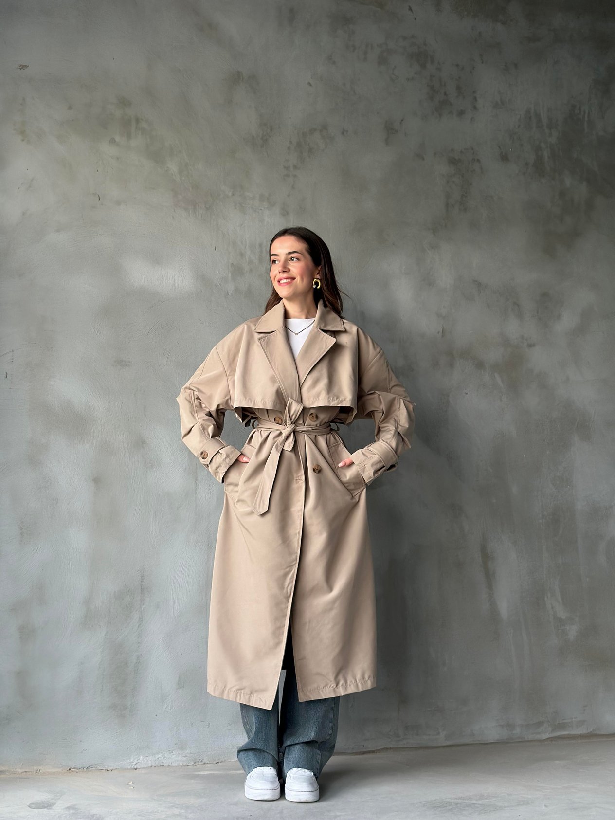 Premium Oversize Trençkot - Dominatrend