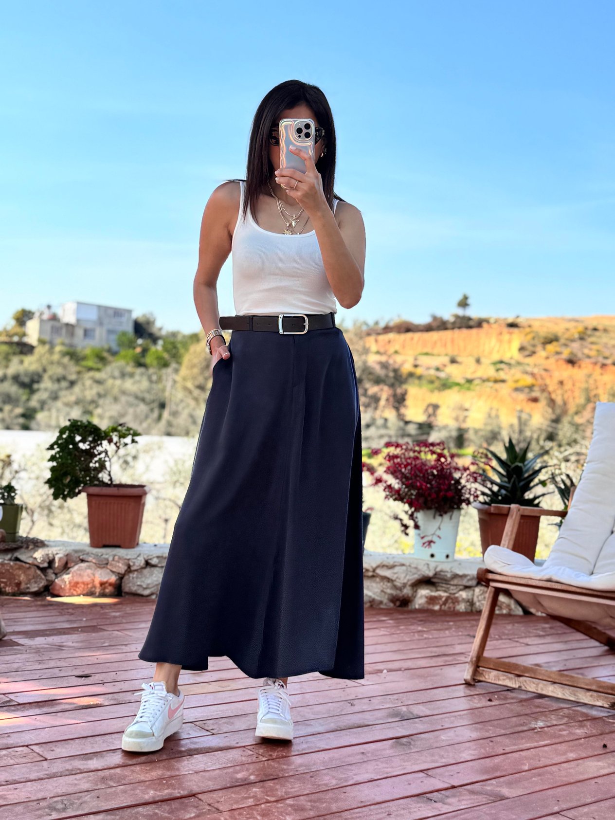 Kadın Fitilli Kalın Askı Karol Atlet Ekru
