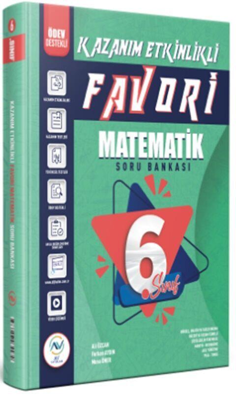 Av Yayınları 6. Sınıf Matematik Favori Serisi Kazanım Etkinlikli Soru Bankası