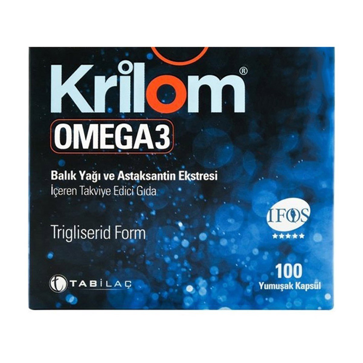 Krilom Omega 3 100 Yumuşak Kapsül