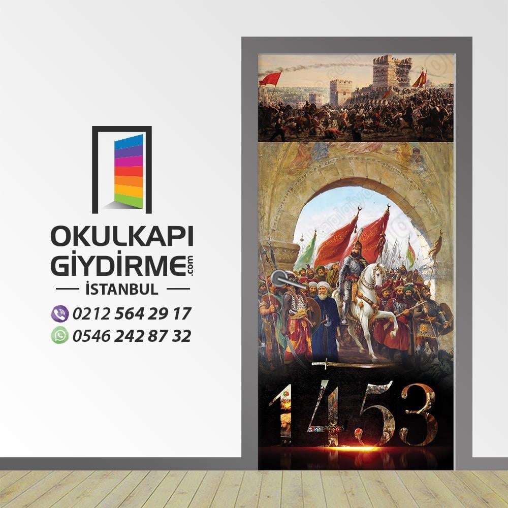 İstanbul'un Fethi Kapı Giydirme 14