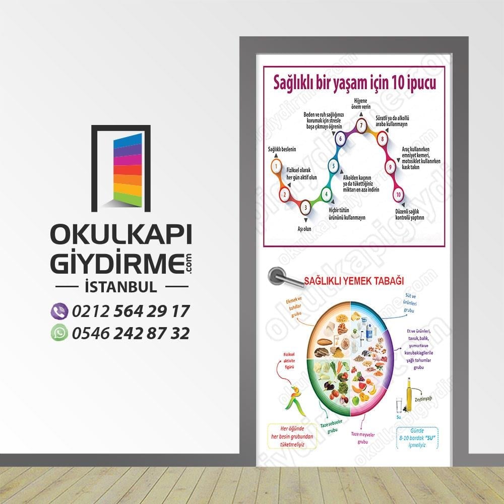 Kapı Giydirme Sağlıklı Yaşam KG S 48